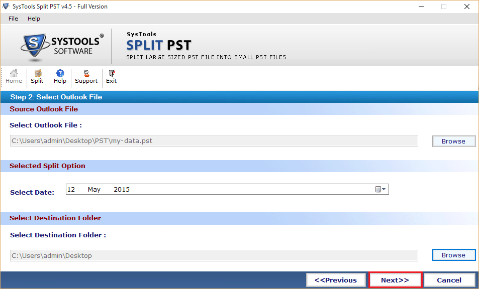 Split Process Start